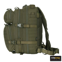 Rucsac Assault Lasercut 1-Day Cordura Verde - Gata de Acțiune