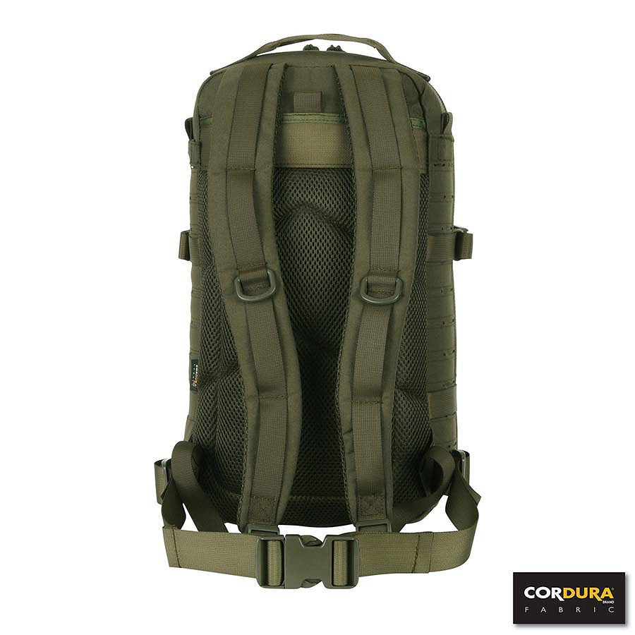 Rucsac Assault Lasercut 1-Day Cordura Verde - Gata de Acțiune