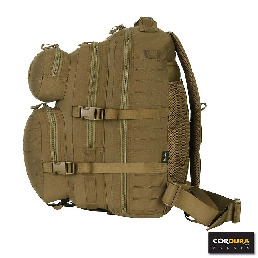Rucsac Assault Lasercut 3-days Cordura Coyote - Adaptabilitate Tactică Maximă