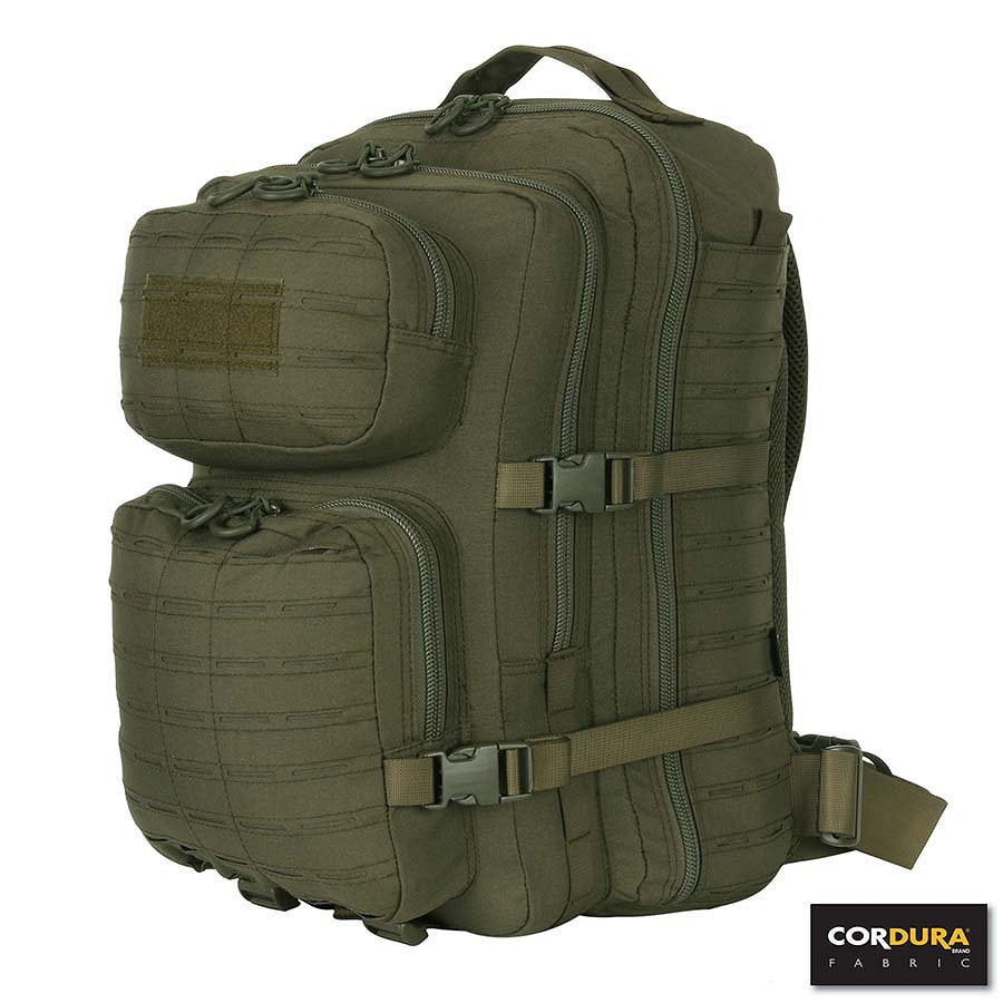 Rucsac Assault Lasercut 3-days Cordura Verde - Performanță și Fiabilitate