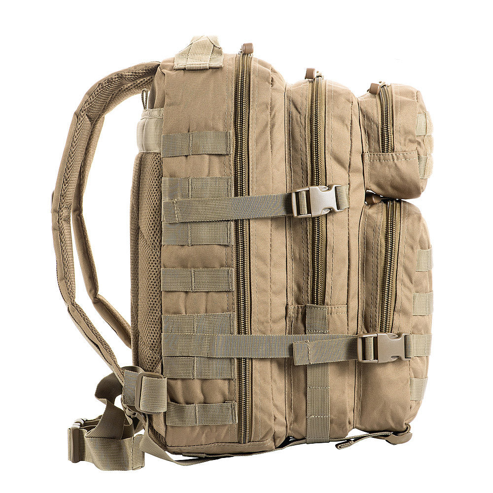 Rucsac Assault Pack M-Tac - Tan, 20L, Poliester Durabil