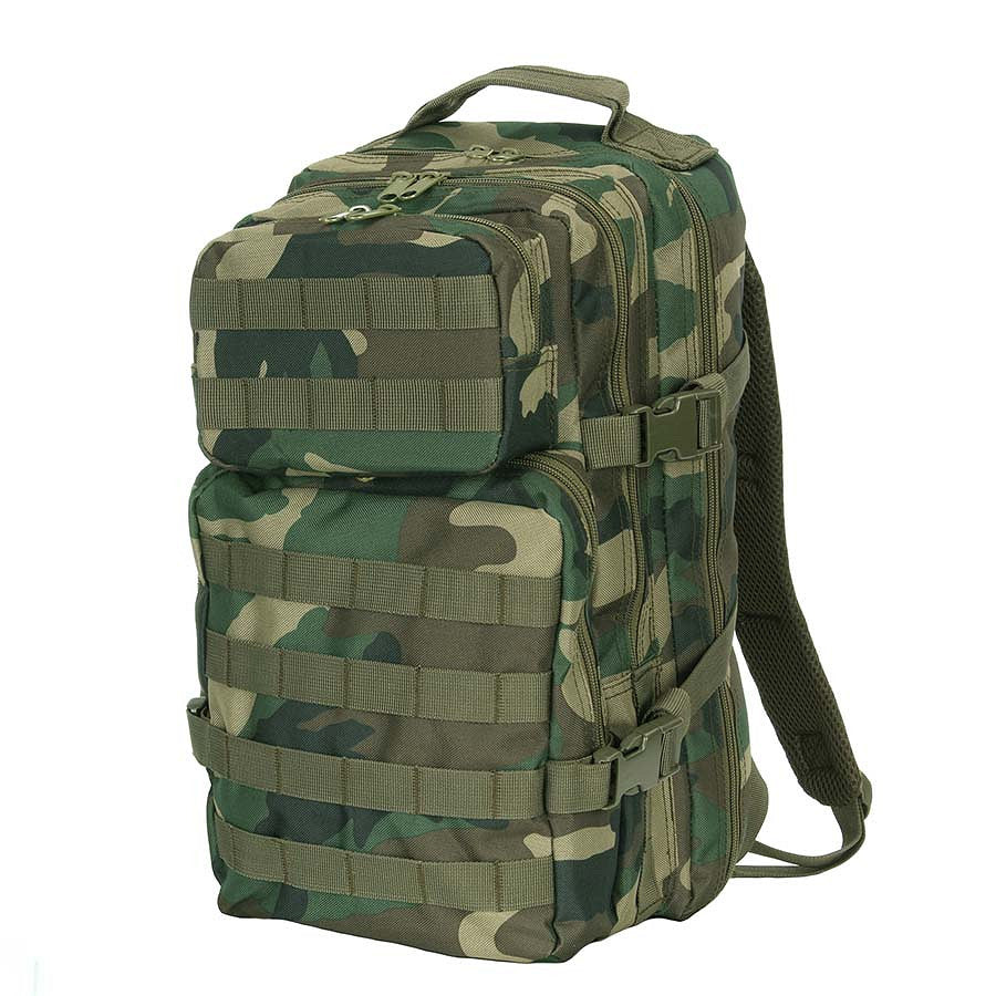 Rucsac Assault US Assault LQ13168A Woodland 101 INC® - Versatilitate Strategică Zilnică