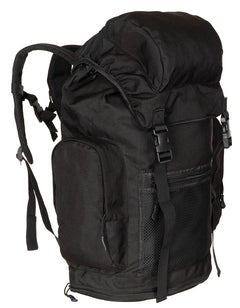 Rucsac Brit. 30 l Negru MFH - Bretele ajustabile, Spate capitonat