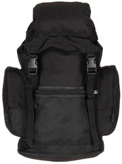 Rucsac Brit. 30 l Negru MFH - Bretele ajustabile, Spate capitonat