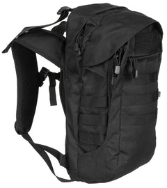 Rucsac Brit. "Assault 17" Negru MFH - Spate Căptușit, Sistem Hidratare