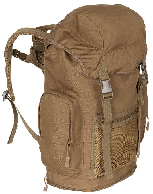 Rucsac Britanic 30L Coyote Tan MFH - Bretele Ajustabile, Spate Căptușit