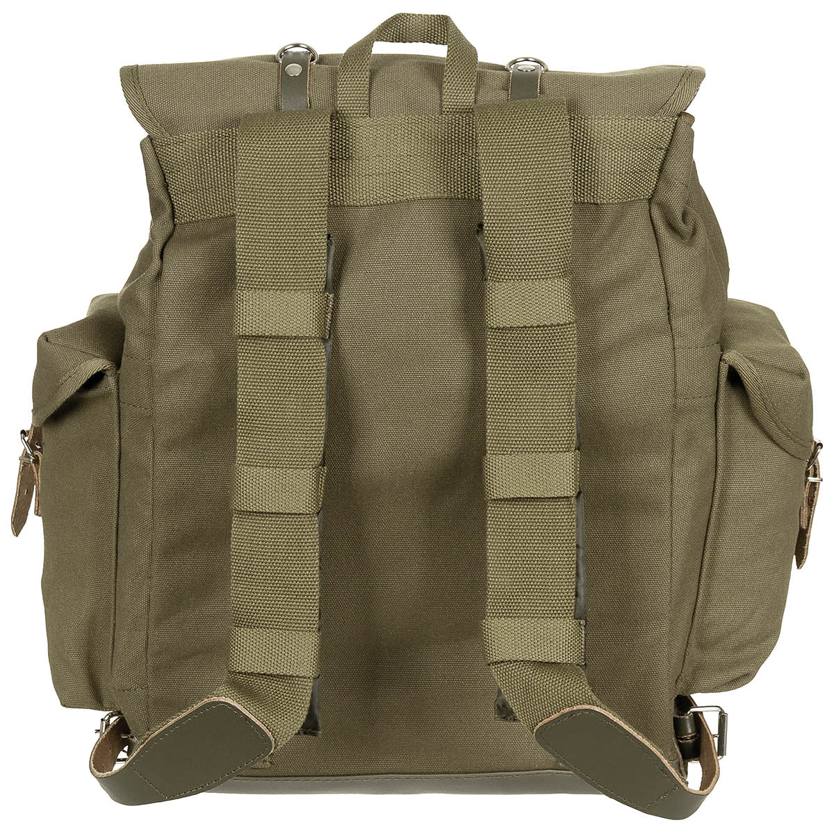 Rucsac BW Gebirgsrucksack, altes Modell Oliv MFH - Bretele Ajustabile, Compartiment Principal