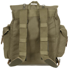 Rucsac BW Gebirgsrucksack, altes Modell Oliv MFH - Bretele Ajustabile, Compartiment Principal