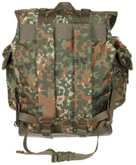 Rucsac BW Gebirgsrucksack Flecktarn MFH - Bretele Ajustabile, Spate Captusit