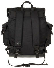Rucsac BW Gebirgsrucksack, model nou, negru MFH - Bretele căptușite, compartiment cu șnur