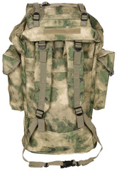 Rucsac BW Kampfrucksack 65 l HDT-camo FG MFH - 65L, Cadru Aluminiu