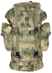 Rucsac BW Kampfrucksack 65 l HDT-camo FG MFH - 65L, Cadru Aluminiu