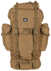 Rucsac BW Kampfrucksack Coyote MFH - 65L, Armătură Aluminiu