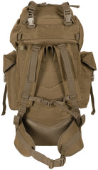 Rucsac BW Kampfrucksack Coyote MFH - Întărire Aluminiu, 65 Litri