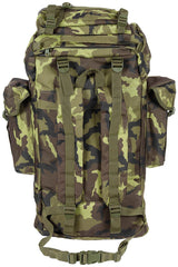 Rucsac BW Kampfrucksack M95 CZ camo MFH - 65 l, cadru aluminiu
