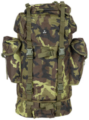 Rucsac BW Kampfrucksack M95 CZ camo MFH - 65 l, cadru aluminiu