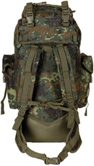 Rucsac BW Kampfrucksack "MOLLE" 65 l Flecktarn MFH - Cadru Alu, MOLLE