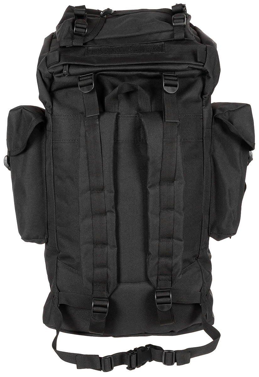 Rucsac BW Kampfrucksack Negru MFH - 65L, Structură aluminiu