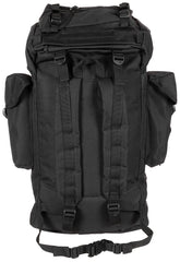 Rucsac BW Kampfrucksack Negru MFH - 65L, Structură aluminiu