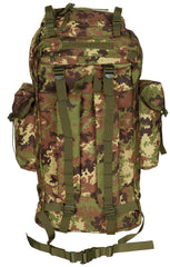 Rucsac BW Kampfrucksack vegetato MFH - Capacitate 65L, Cadru aluminiu