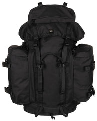 Rucsac BW "Mountain" Negru MFH - VARIO-BACK, Cadru Aluminiu