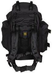 Rucsac BW "Mountain" Negru MFH - VARIO-BACK, Cadru Aluminiu
