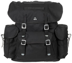Rucsac BW Negru MFH - Canvas, Bretele ajustabile