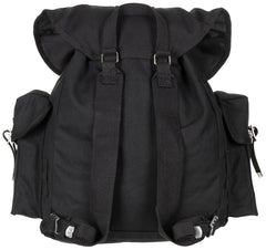 Rucsac BW Negru MFH - Canvas, Bretele ajustabile