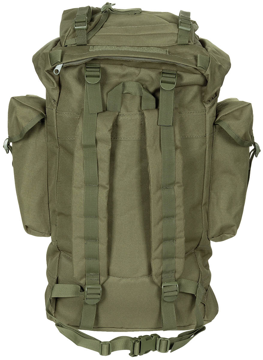 Rucsac BW Oliv MFH - 65 L, Cadru Aluminiu