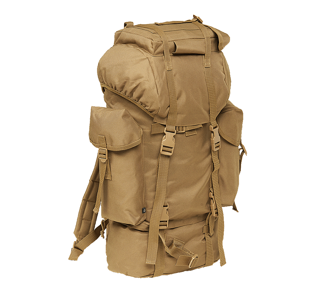 Rucsac Combat Camel Brandit - Soluția Hidratării Tactice