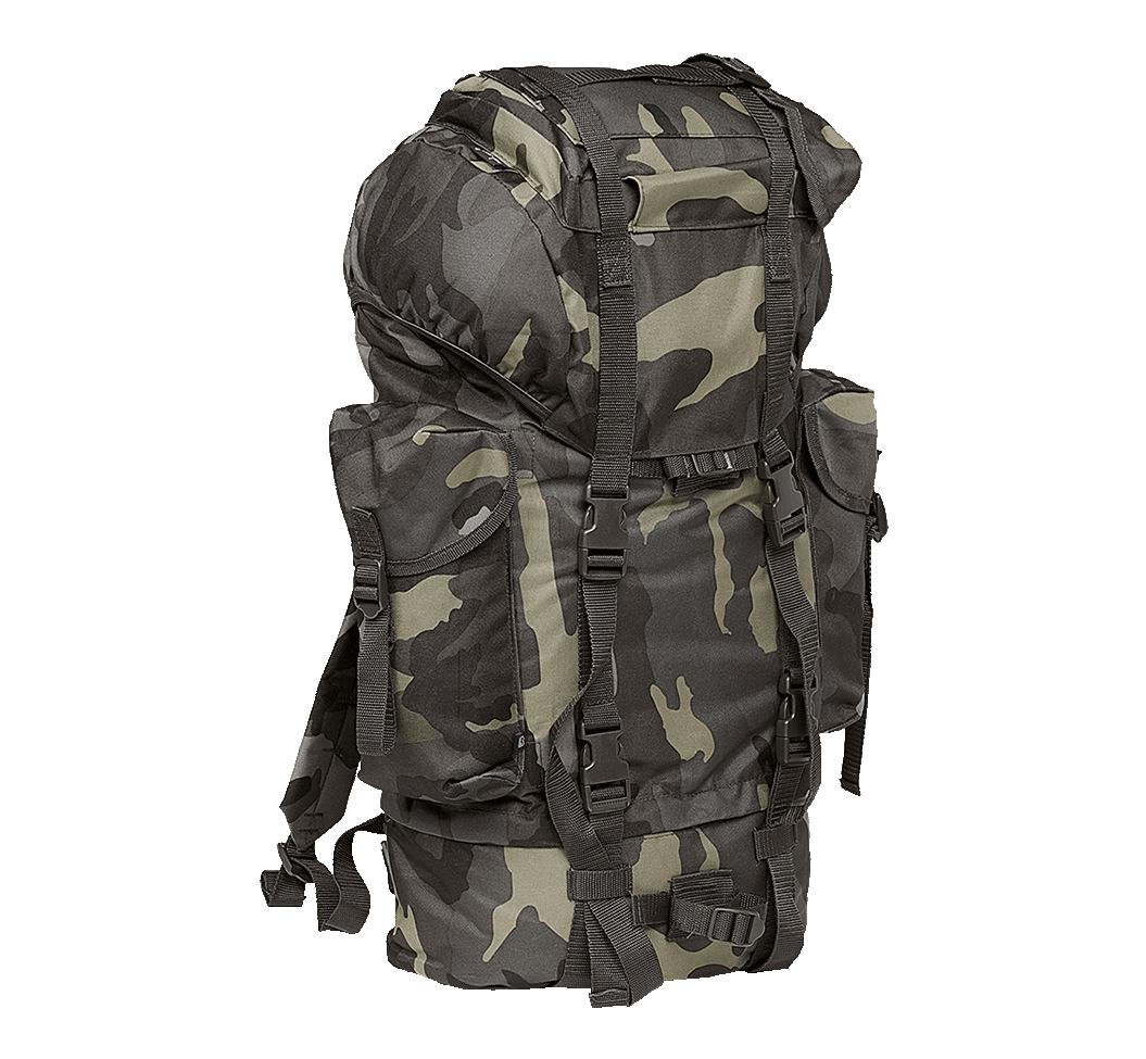Rucsac Combat Dark Camo Brandit - Spatiu Organizat