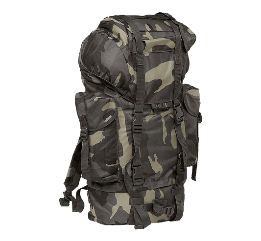 Rucsac Combat Dark Camo Brandit - Spatiu Organizat