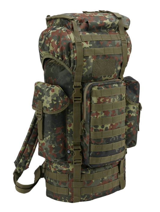 Rucsac Combat Molle Flecktarn Brandit - Pregatire pentru Misiune