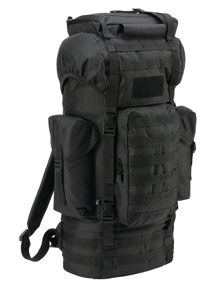 Rucsac Combat Molle Negru Brandit - Durabilitate Esențială