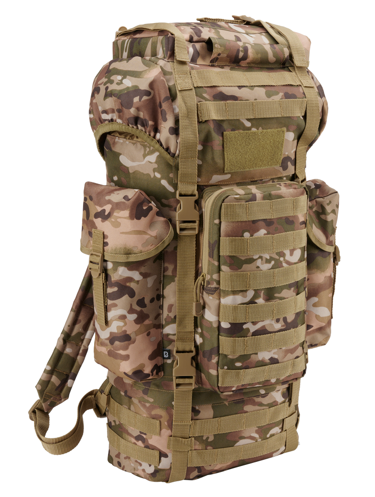 Rucsac Combat Molle Tactical Camo Brandit - Versatilitate Strategică