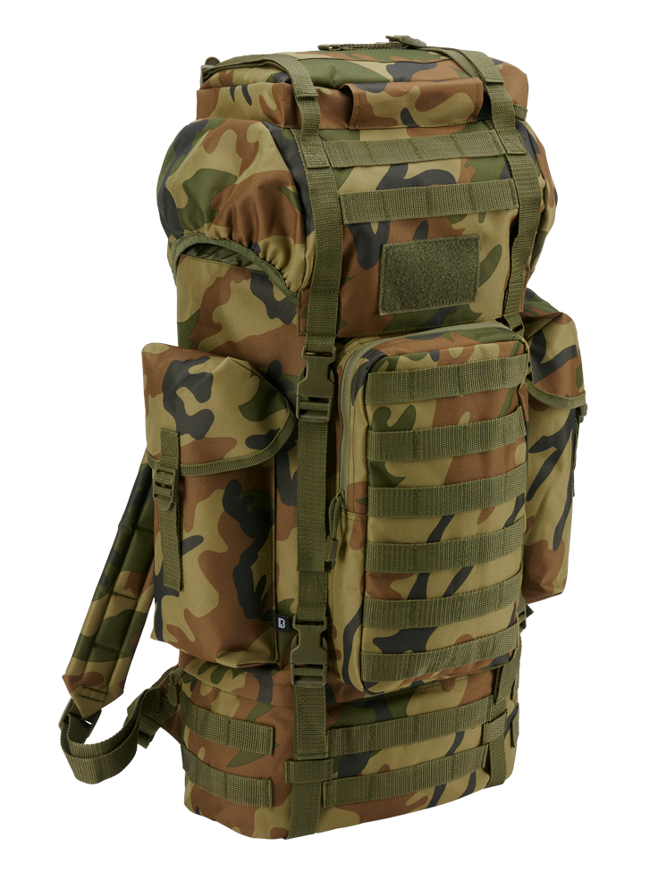 Rucsac Combat Molle Woodland Brandit - Versatilitate Tactică