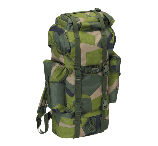 Rucsac Combat Swedish Camo/Olive/Blue Brandit - Versatilitate Tactică