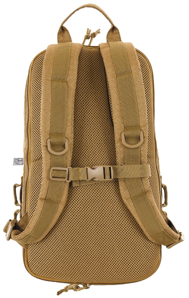 Rucsac "Compress" OctaTac Coyote MFH - Bretele căptușite, Spate ventilat