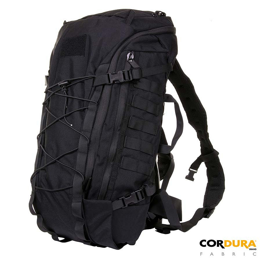 Rucsac Contractor Cordura Negru - Acces Rapid Strategic Echipament