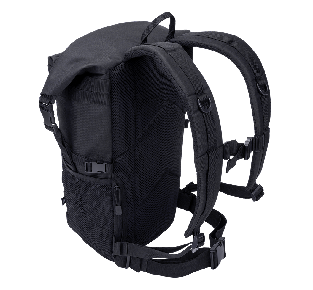Rucsac Cooper Rolltop Negru Brandit - Versatilitate Tactică