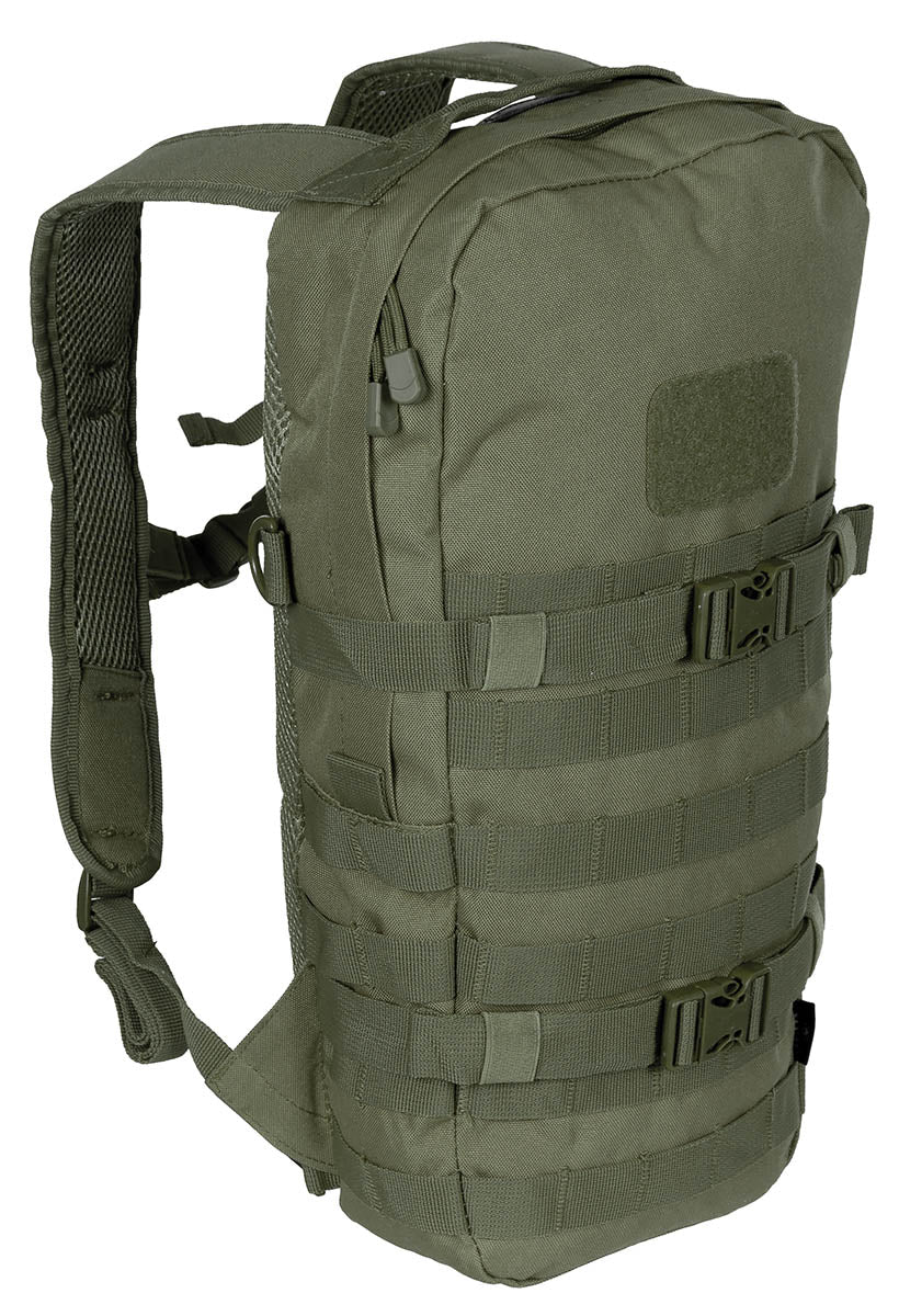 Rucsac Daypack Oliv MFH - Bretele ajustabile, Spate aerisit