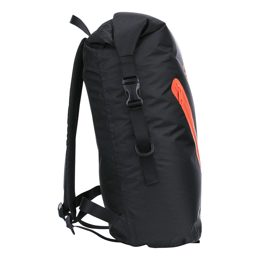 Rucsac Drybag TF-2215 Beavertrail 22L Negru/Portocaliu - Protecție Impermeabilă Absolută