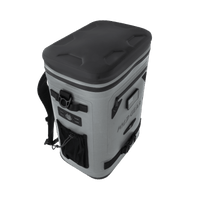 Rucsac Frigorific Wyld Gear Soft Cooler Backpack 13.31L Gri/Negru Herbertz - Poliester, Izolație Premium