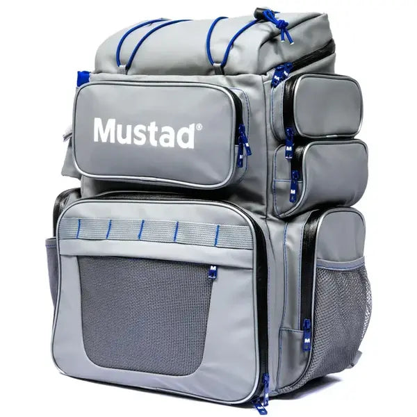 Rucsac Game Time Mustad - Impermeabil, Compartimentat Inteligent