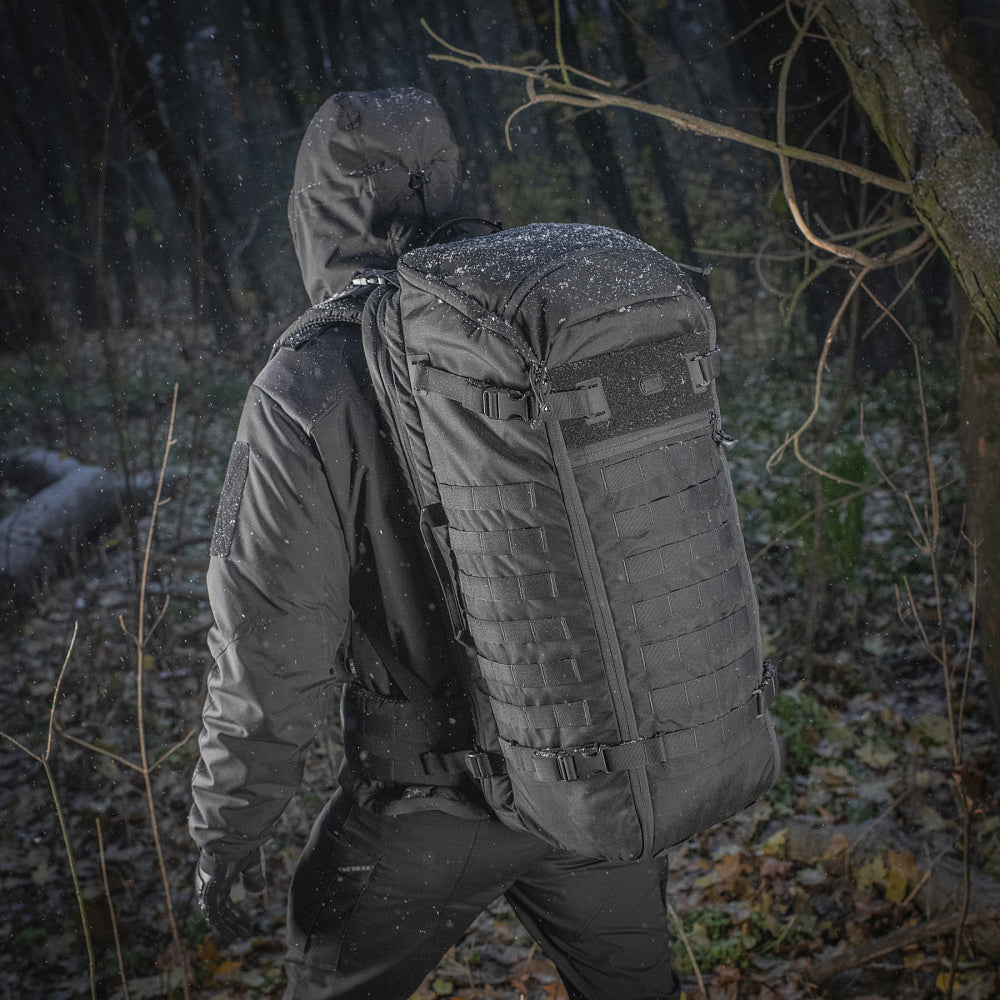 Rucsac Gen.II Elite Large M-Tac - Negru, Modular și Robust
