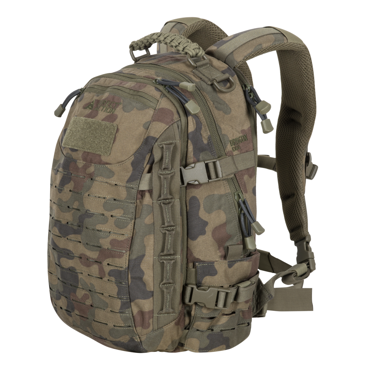 Rucsac Helikon-Tex Dragon Egg MkII® 25L MOLLE/PALS PL Woodland