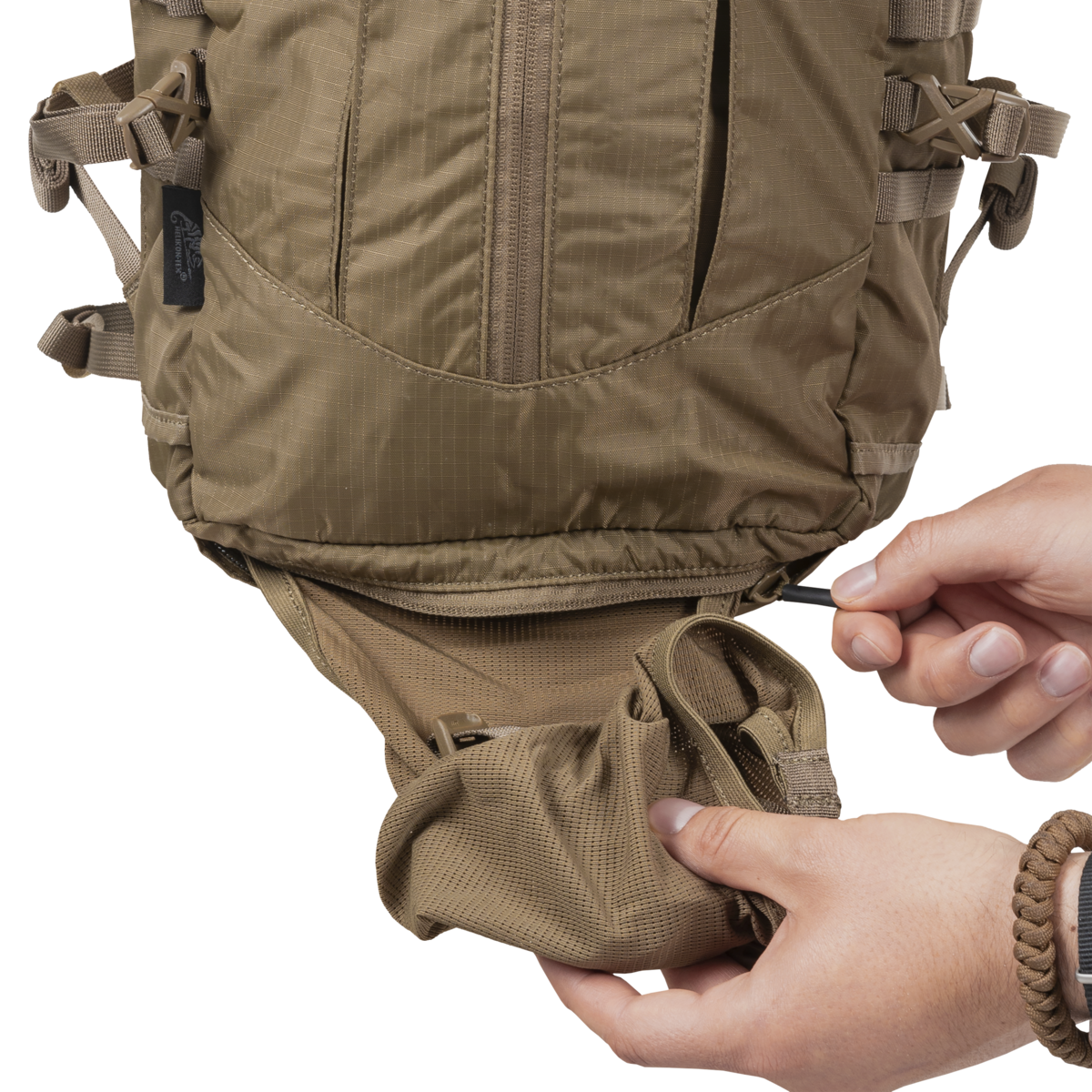 Rucsac Helikon-Tex Groundhog Negru, cu Sistem Beavertail Integrat