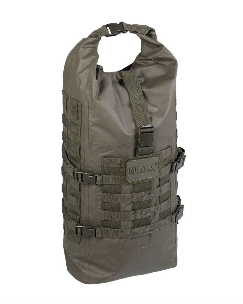 Rucsac Impermeabil Mil-Tec SEALS Dry-Bag – 35 L, MOLLE, Oliv