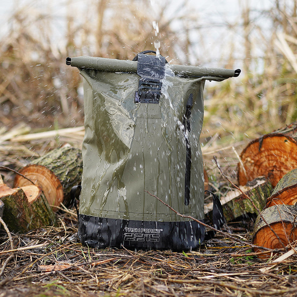 Rucsac Impermeabil TF-2215 Urban Creek Drybag 18L Verde - Echipament Invincibil la Apă