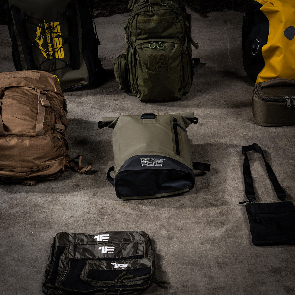 Rucsac Impermeabil TF-2215 Urban Creek Drybag 18L Verde - Echipament Invincibil la Apă